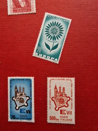 Serie francobolli Repubblica italiana