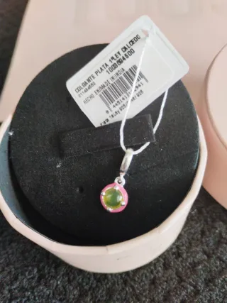 Colgante Tous Vibrant Colors Plata. Original NUEVO