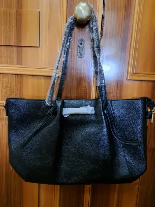 Borsa Coconuda nera grande