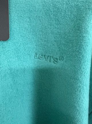 Felpa Levi's Teal con Cappuccio