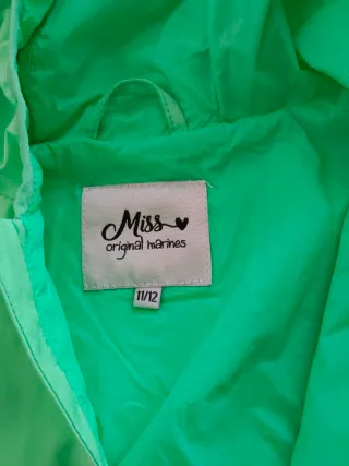 Giubbino bambina verde