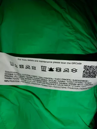 Giubbino bambina verde