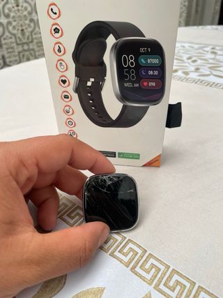 Reloj Innova Smartwatch Negro/Plata
