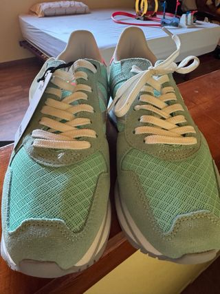 Zapatillas Munich Talla 40 Verde/Rojo