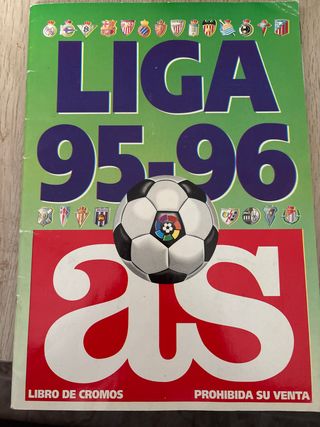 Álbum Liga 95-96 AS - 143 cromos