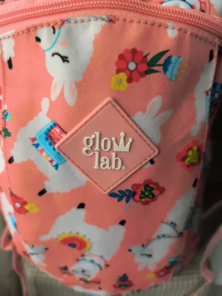 Mochila infantil con estampado de llamas