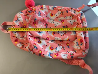 Mochila infantil con estampado de llamas