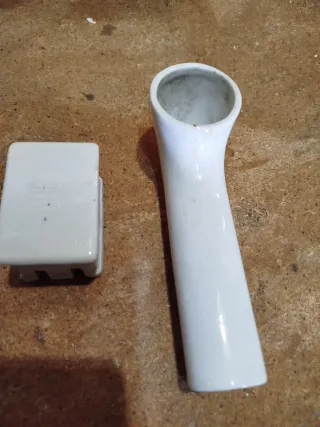 Piezas antiguas porcelana electricidad