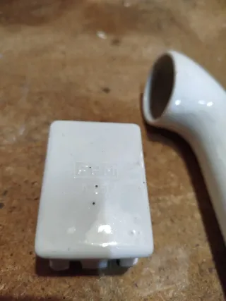 Piezas antiguas porcelana electricidad