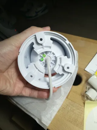 Base+Cámara Golmar Domo 21D4D 2.8mm. Nuevas