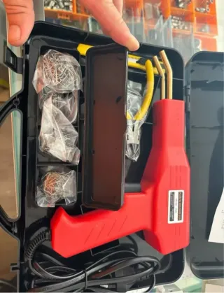 Soldadura de plástico , grapadora ✅