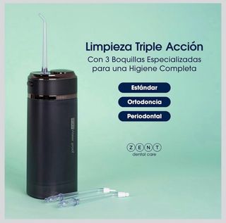 Irrigador Dental ZENT Stream+. Limpieza dientes