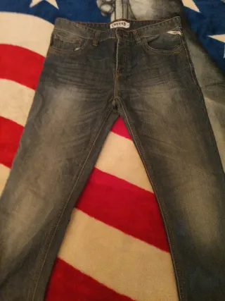 Pantaloni jeans uomo Creeks blu pantalones