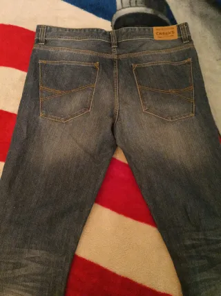 Pantaloni jeans uomo Creeks blu pantalones