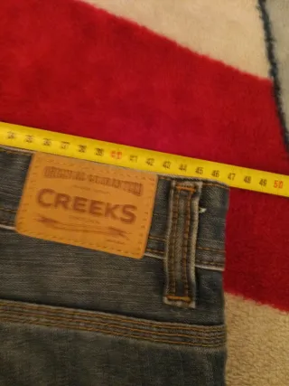 Pantaloni jeans uomo Creeks blu pantalones