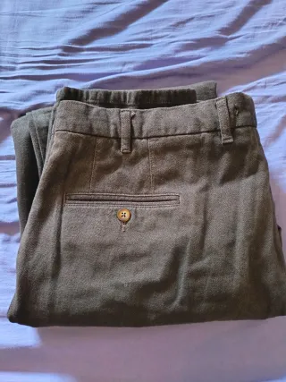 Pantaloni L.B.M. 1911 Taglia 58 Verde Oliva