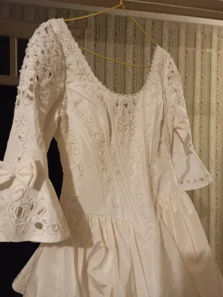 Vestido de Novia Marfil Talla M