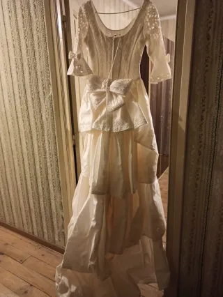 Vestido de Novia Marfil Talla M