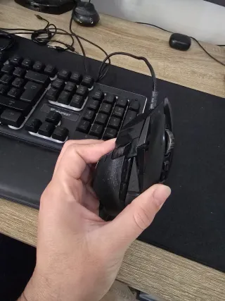 Ratón Gaming Logitech G502 HERO Negro/Gris