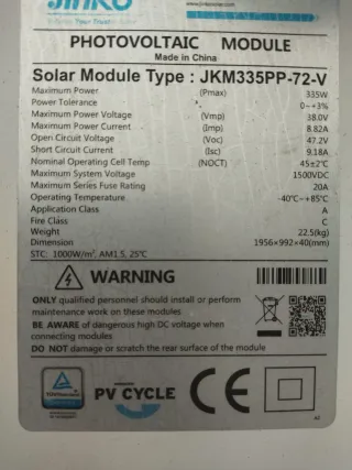 Equipo Solar Fotovoltaico más inversor