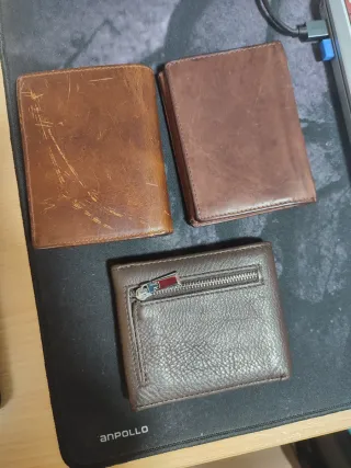 Carteras de hombre de cuero