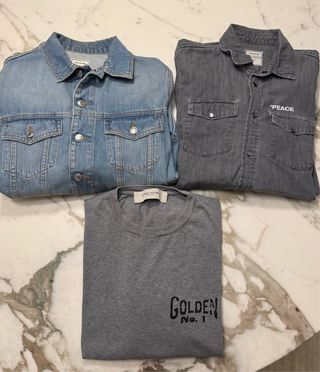 Pack de Camisa+Chaqueta Zadig+Camiseta GoldenGoose