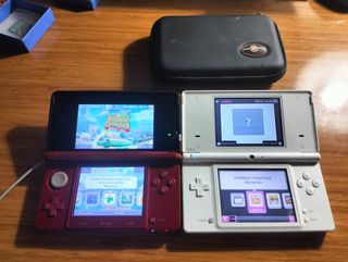 Nintendo 3DS e DSi Rosso e Argento