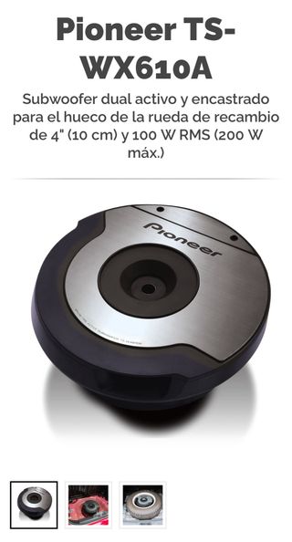 Subwoofer Pioneer TS-WX610A