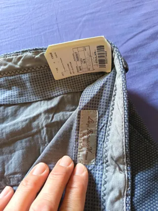 Pantaloni Sartoriali Luigi Bianchi Mantova Tg 56