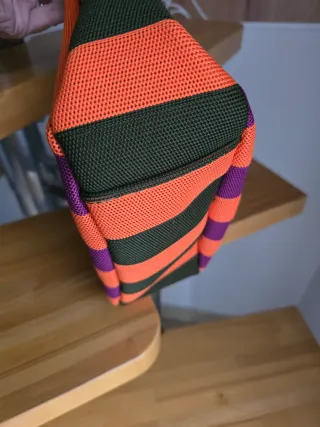 Bolso Parfois nuevo naranja y morado