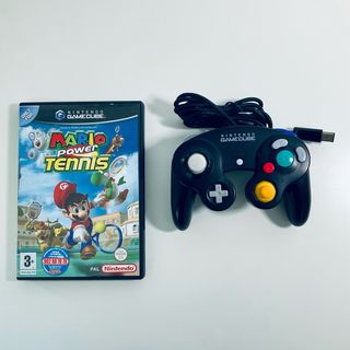 Mario Power Tennis con Mando Nintendo GameCube