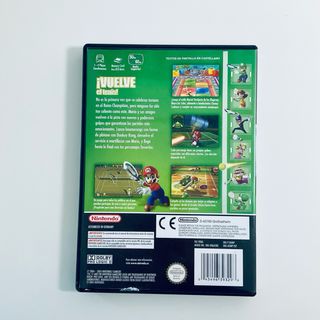Mario Power Tennis con Mando Nintendo GameCube