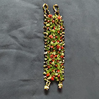 Pulsera de pedrería multicolor