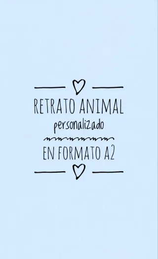 Retrato animal personalizado