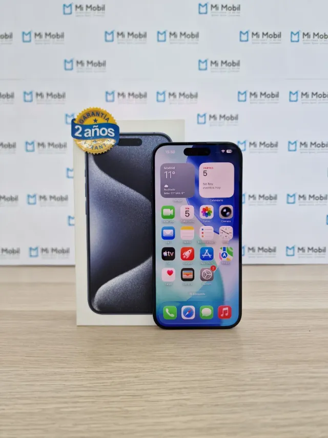 iPhone 15 Pro 128GB Azul
