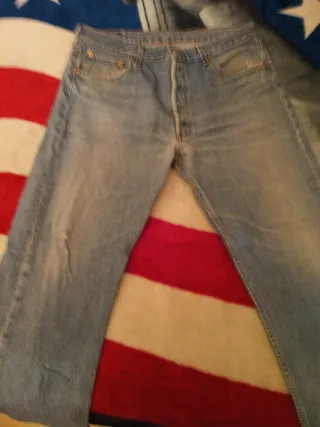 Jeans Levi's 501 W36 L34 pantalones uomo