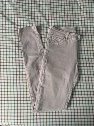 Pantalones rosas DESGARRADOS