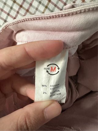 Pantalones rosas DESGARRADOS