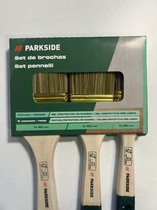 Set 3 brochas Parkside