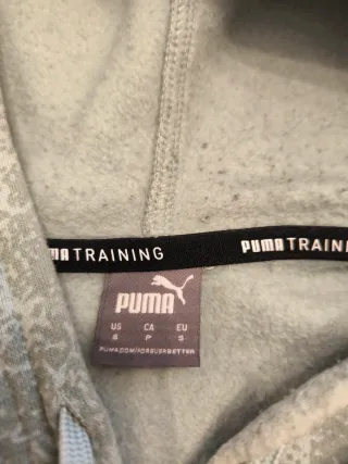 Sudadera Puma Training Verde/Beige