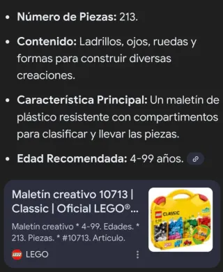 Lego Classic Valigia di Mattoncini 10713