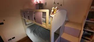 Cameretta bambine letto a castello