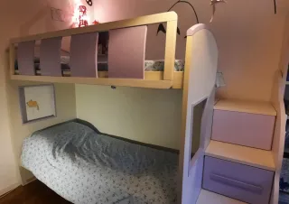 Cameretta bambine letto a castello