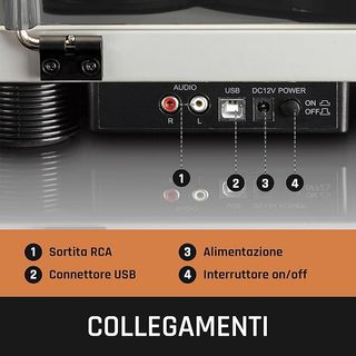 Giradischi Lenco LS-50 USB nuovo