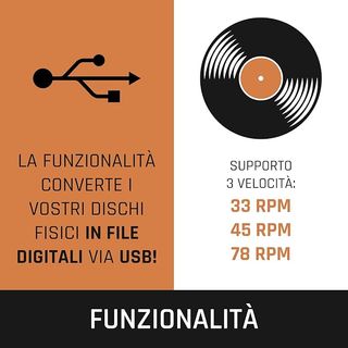 Giradischi Lenco LS-50 USB nuovo