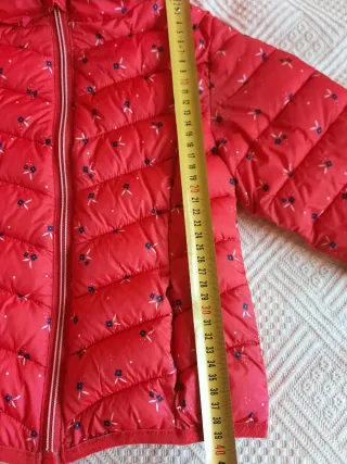 Piumino rosso bambina,Oksidi, 5 anni