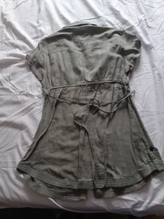 Blusa sin mangas con estampado geométrico,