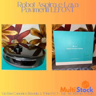 Robot Aspira e Lava Pavimenti LEFONT