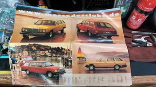 Póster Antigo Mercedes-Benz