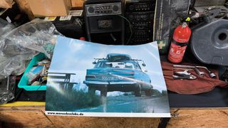 Póster Antigo Mercedes-Benz